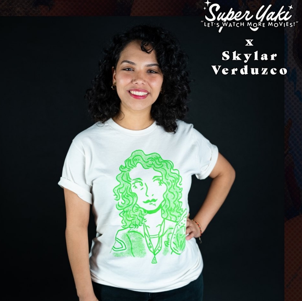2021 Alien Ripley Super Yaki X Skylar Verduzco Art Shirt Movie Aliens